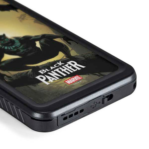 Marvel Black Panther TChalla King of Wakanda Galaxy S24 Plus Waterproof Case
