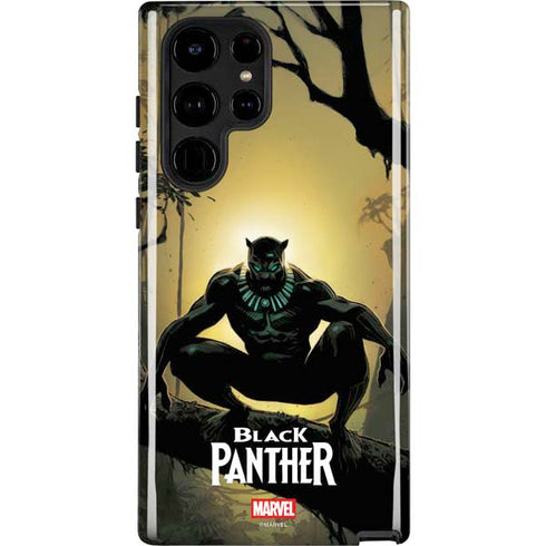 Marvel Black Panther TChalla King of Wakanda Galaxy Cases