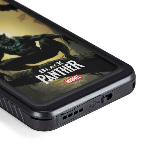 Marvel Black Panther TChalla King of Wakanda Galaxy S24 Waterproof Case