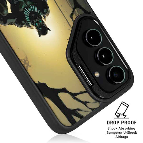 Marvel Black Panther TChalla King of Wakanda Galaxy S25 Plus Kickstand Case
