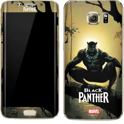 Marvel Black Panther TChalla King of Wakanda Galaxy S7 Edge Skin