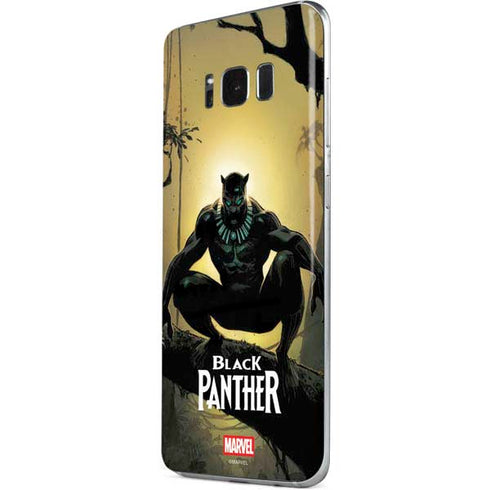 Marvel Black Panther TChalla King of Wakanda Galaxy S8 Skin