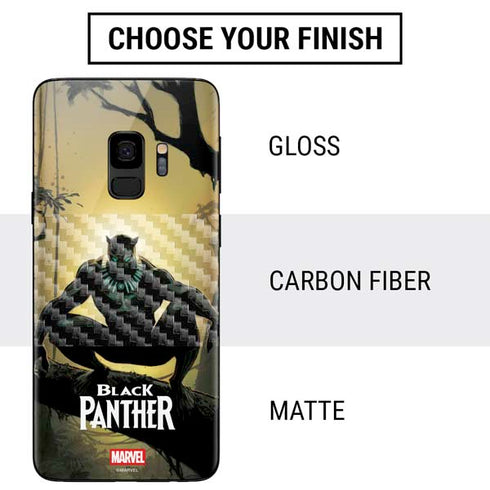 Marvel Black Panther TChalla King of Wakanda Galaxy S9 Skin