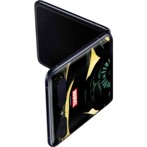 Marvel Black Panther TChalla King of Wakanda Galaxy Z Flip Skin