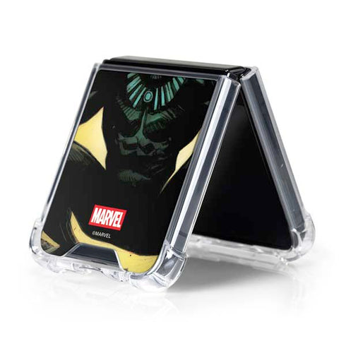 Marvel Black Panther TChalla King of Wakanda Galaxy Z Flip5 5G Clear Case