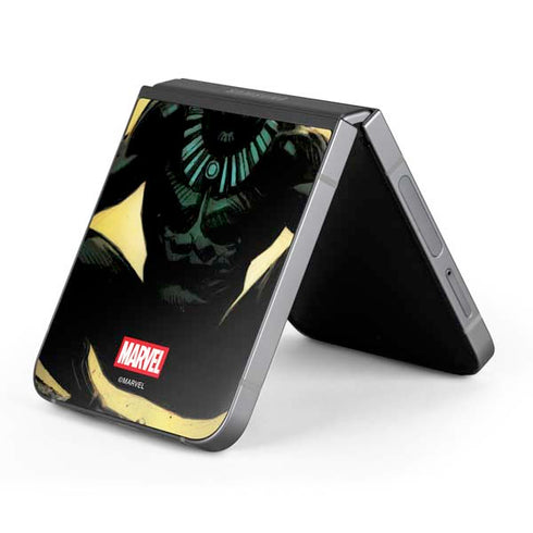 Marvel Black Panther TChalla King of Wakanda Galaxy Z Flip6 Skin