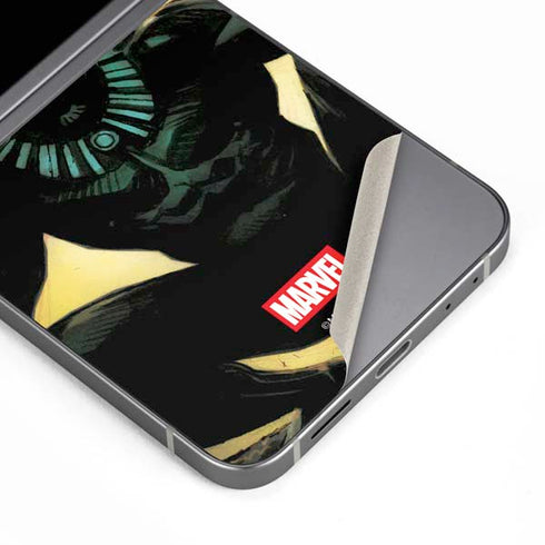 Marvel Black Panther TChalla King of Wakanda Galaxy Z Flip6 Skin