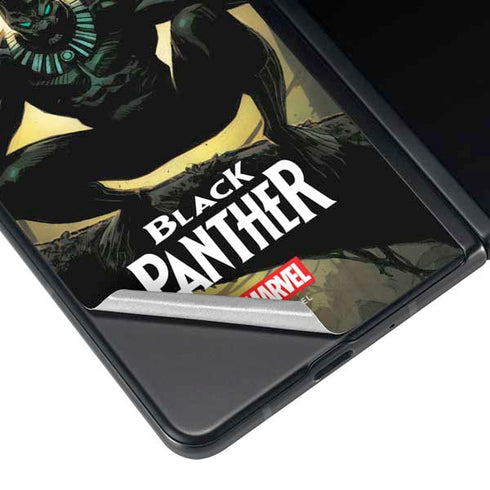 Marvel Black Panther TChalla King of Wakanda Galaxy Z Fold3 5G Skin