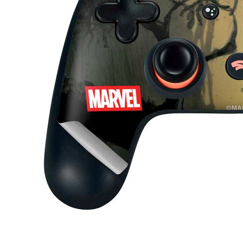 Marvel Black Panther TChalla King of Wakanda Google Stadia Controller Skin
