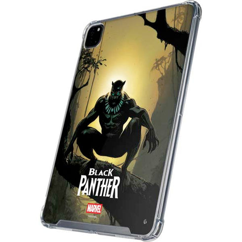 Marvel Black Panther TChalla King of Wakanda iPad Pro 12.9in (2020) Clear Case