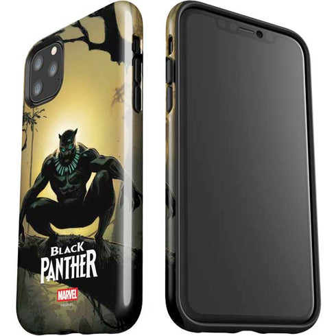 Marvel Black Panther TChalla King of Wakanda iPhone 11 Pro Max Impact Case