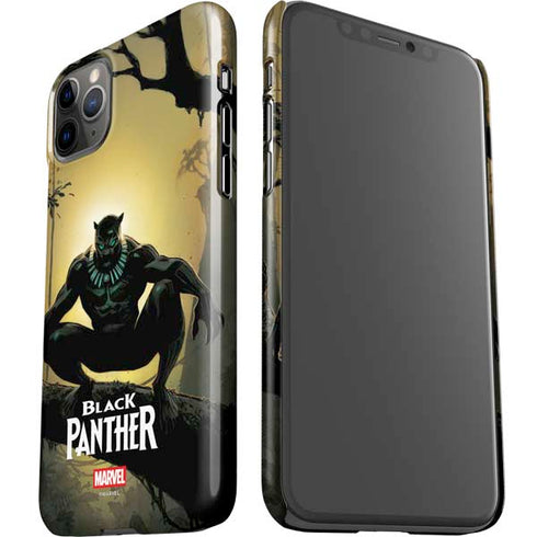 Marvel Black Panther TChalla King of Wakanda iPhone 11 Pro Max Lite Case