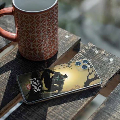 Marvel Black Panther TChalla King of Wakanda iPhone 11 Pro Max Skin