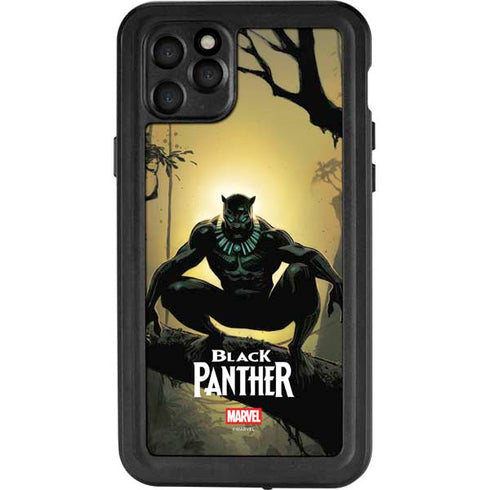 Marvel Black Panther TChalla King of Wakanda iPhone 11 Pro Max Waterproof Case