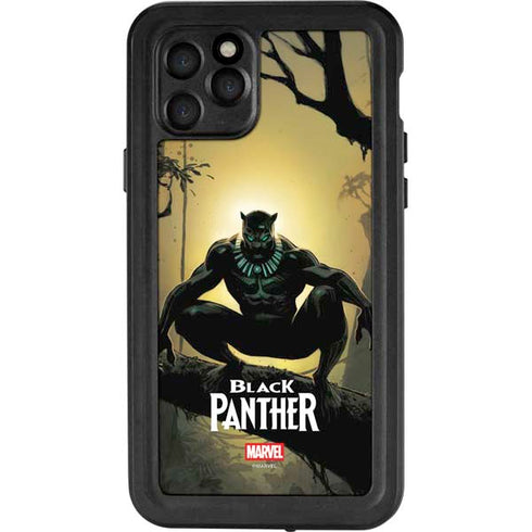 Marvel Black Panther TChalla King of Wakanda iPhone 11 Pro Waterproof Case