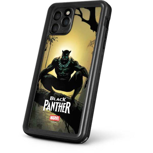 Marvel Black Panther TChalla King of Wakanda iPhone 11 Pro Waterproof Case