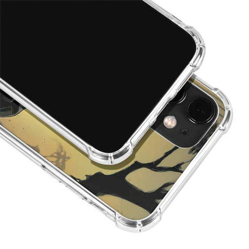 Marvel Black Panther TChalla King of Wakanda iPhone 12 Clear Case