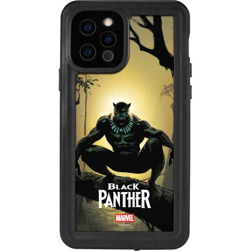Marvel Black Panther TChalla King of Wakanda iPhone 12 Pro Waterproof Case