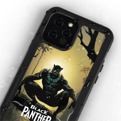 Marvel Black Panther TChalla King of Wakanda iPhone 12 Pro Waterproof Case