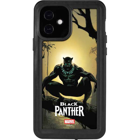 Marvel Black Panther TChalla King of Wakanda iPhone 12 Waterproof Case