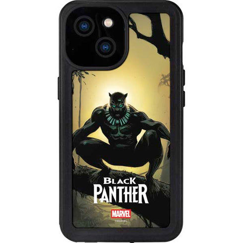 Marvel Black Panther TChalla King of Wakanda iPhone 13 Mini Waterproof Case