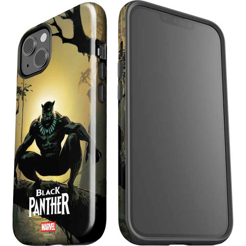 Marvel Black Panther TChalla King of Wakanda iPhone 15 Plus Impact Case