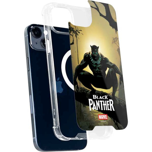 Marvel Black Panther TChalla King of Wakanda iPhone 15 Plus MagSafe Case