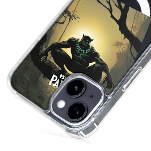 Marvel Black Panther TChalla King of Wakanda iPhone 15 Plus MagSafe Case