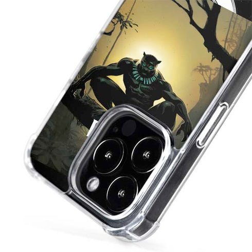 Marvel Black Panther TChalla King of Wakanda iPhone 15 Pro MagSafe Case