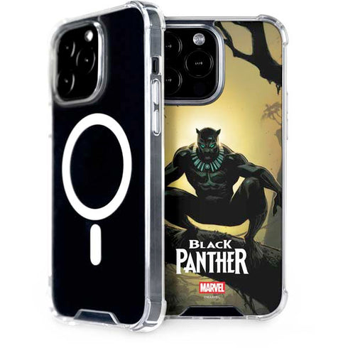 Marvel Black Panther TChalla King of Wakanda iPhone 15 Pro Max MagSafe Case