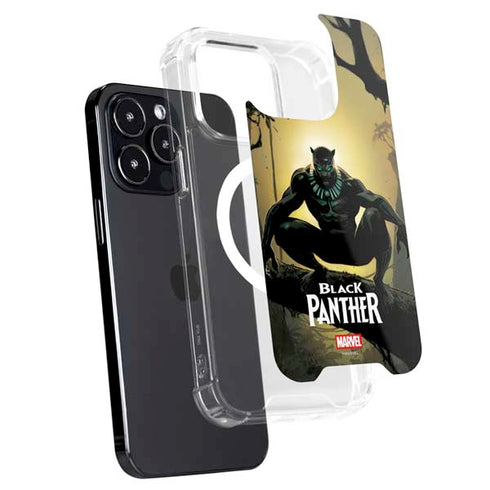 Marvel Black Panther TChalla King of Wakanda iPhone 15 Pro Max MagSafe Case