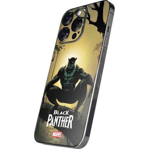 Marvel Black Panther TChalla King of Wakanda iPhone 15 Pro Skin
