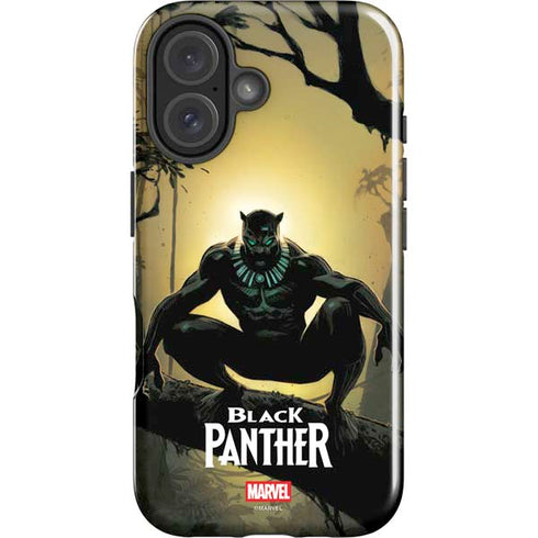 Marvel Black Panther TChalla King of Wakanda iPhone 16 Plus Impact Case