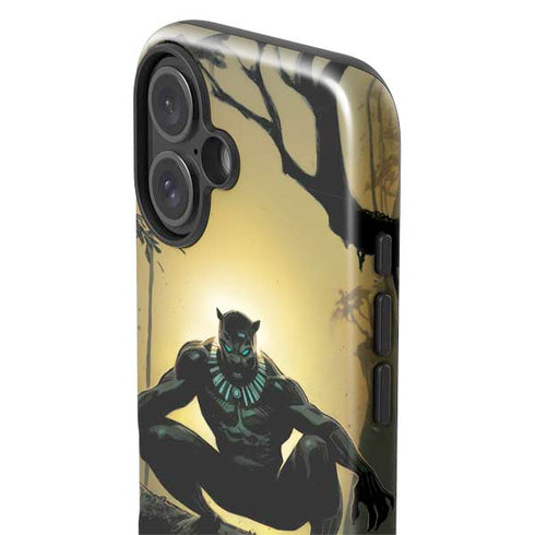 Marvel Black Panther TChalla King of Wakanda iPhone 16 Plus Impact Case