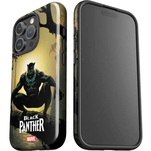 Marvel Black Panther TChalla King of Wakanda iPhone 16 Pro Impact Case