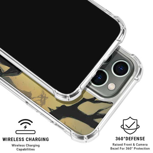 Marvel Black Panther TChalla King of Wakanda iPhone 16 Pro Max Clear Case