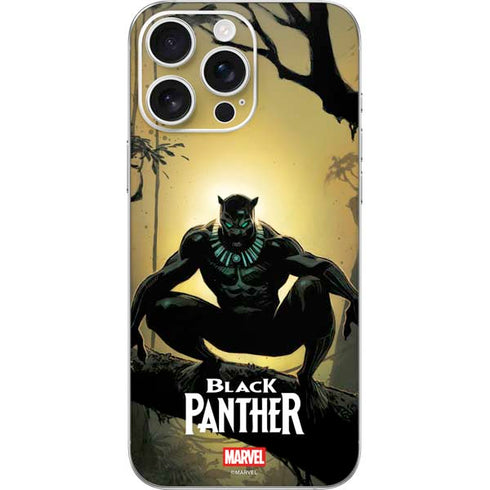 Marvel Black Panther TChalla King of Wakanda iPhone 16 Pro Max Skin
