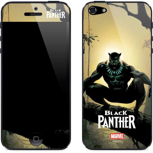 Marvel Black Panther TChalla King of Wakanda iPhone 5/5s/5SE Skin