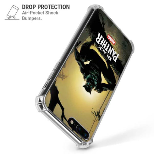 Marvel Black Panther TChalla King of Wakanda iPhone 7/8 Plus Clear Case