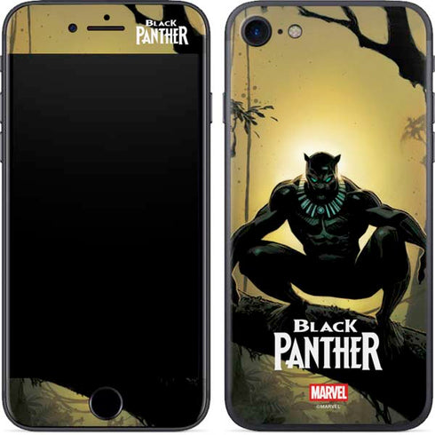 Marvel Black Panther TChalla King of Wakanda iPhone 7 Skin