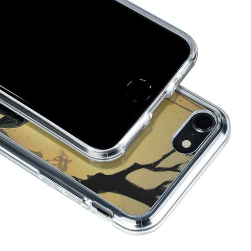 Marvel Black Panther TChalla King of Wakanda iPhone SE (2nd & 3rd Gen) Clear Case