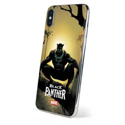 Marvel Black Panther TChalla King of Wakanda iPhone X Skin