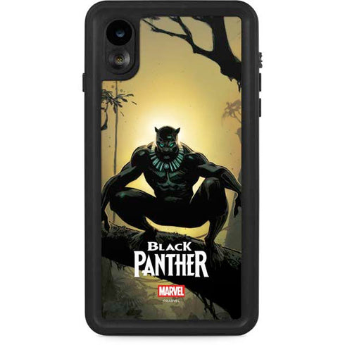 Marvel Black Panther TChalla King of Wakanda iPhone XR Waterproof Case