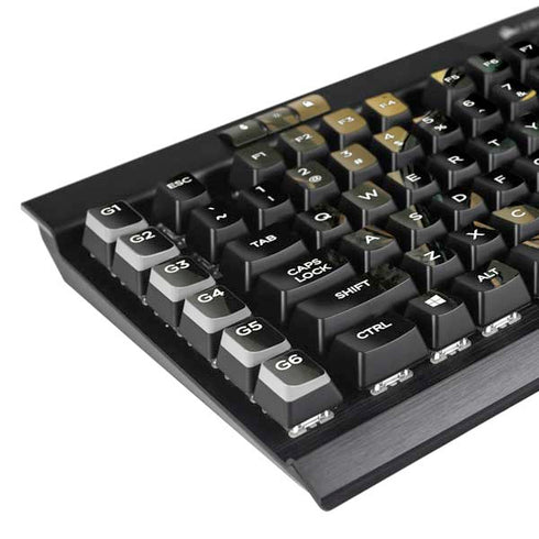 Marvel Black Panther TChalla King of Wakanda K95 RGB PLATINUM Mechanical Gaming Keyboard Skin
