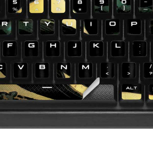 Marvel Black Panther TChalla King of Wakanda K95 RGB PLATINUM Mechanical Gaming Keyboard Skin