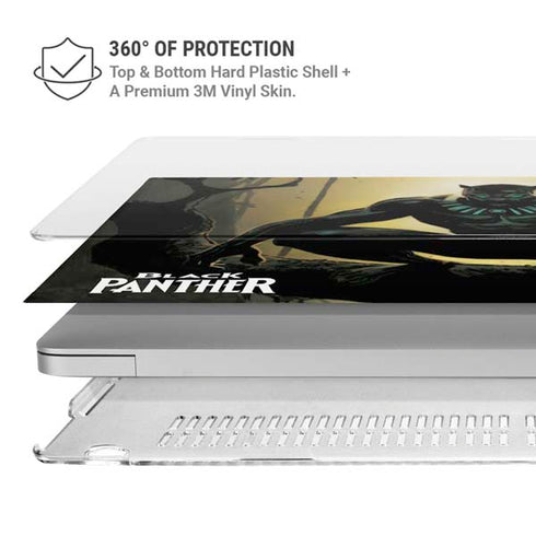 Marvel Black Panther TChalla King of Wakanda MacBook Air 13in M1 (2021) Case plus Skin