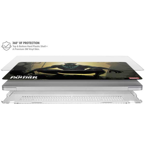 Marvel Black Panther TChalla King of Wakanda MacBook Air 15in (2023-2025) Case plus Skin