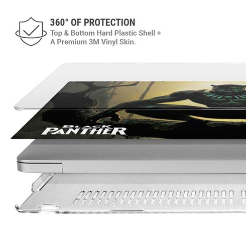 Marvel Black Panther TChalla King of Wakanda MacBook Cases