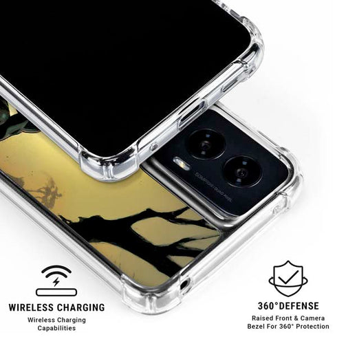 Marvel Black Panther TChalla King of Wakanda Moto G Power 5G (2024) Clear Case