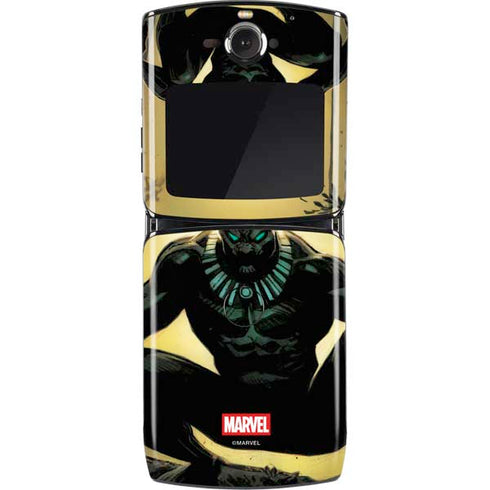 Marvel Black Panther TChalla King of Wakanda Motorola RAZR Skin